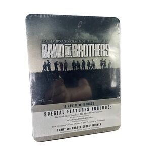Band of Brothers Complete Series DVD Box Set Metal Tin HBO WWII New